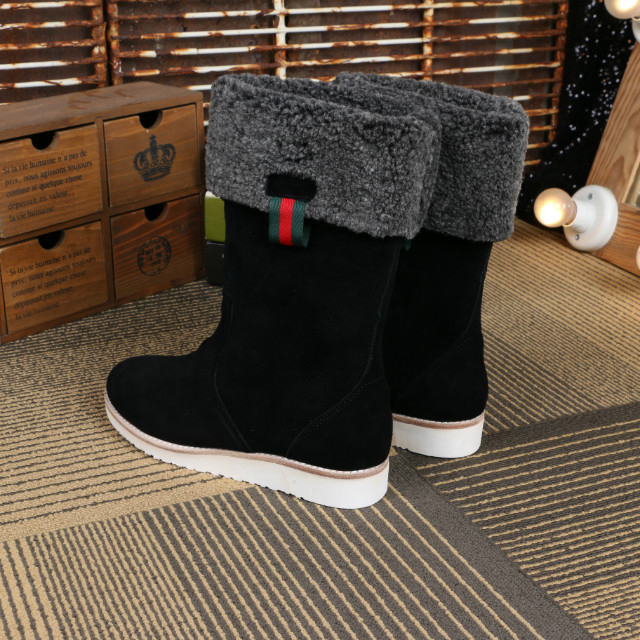 2016 gucci women Boots with wool