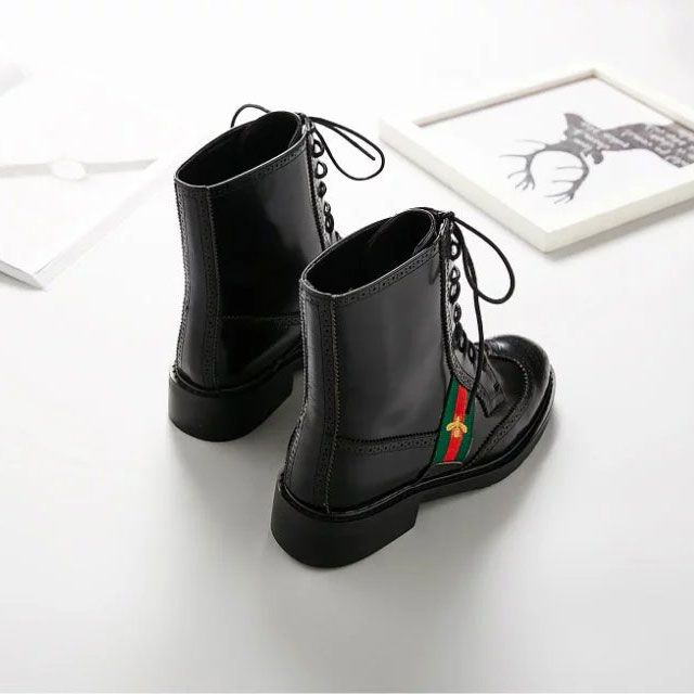 2016 gucci women classic Boots in Calfskin leather