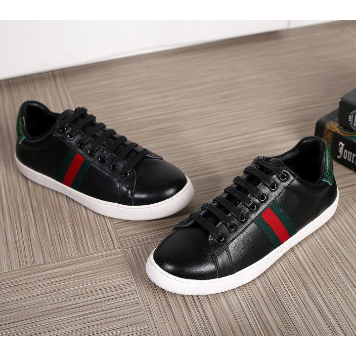 2016 gucci women classic shoes in Calfskin leather