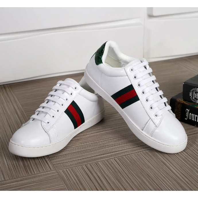 2016 gucci women classic shoes in Calfskin leather