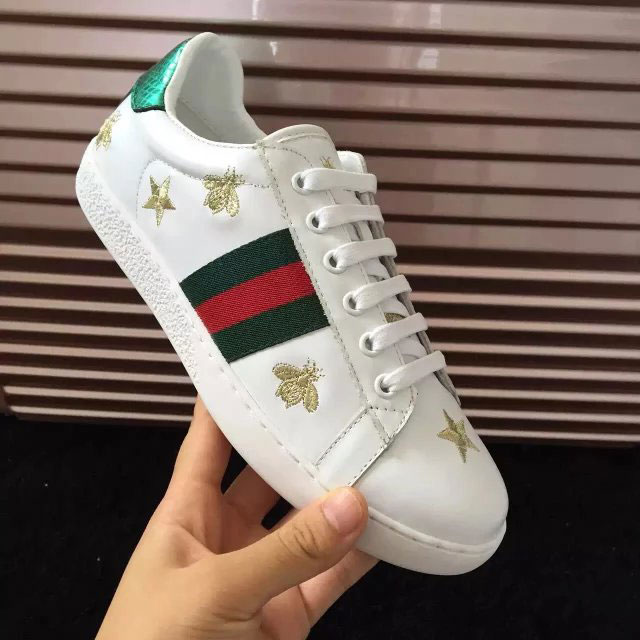 2016 gucci women classic shoes in Calfskin leather