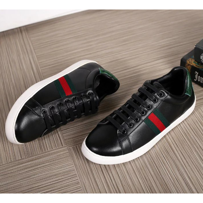 2016 gucci women classic shoes in Calfskin leather