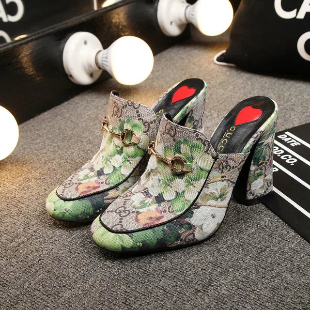 2016 gucci women shoes Heel Height 9cm