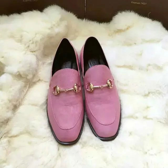 2016 gucci women shoes in Calfskin leather