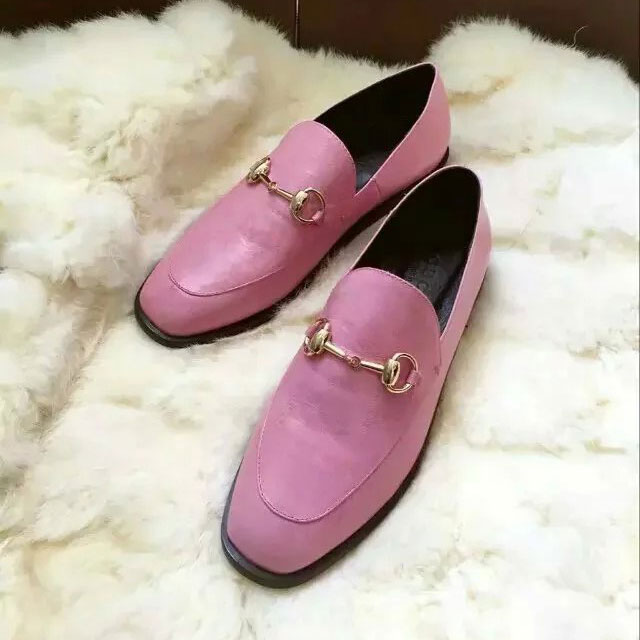 2016 gucci women shoes in Calfskin leather