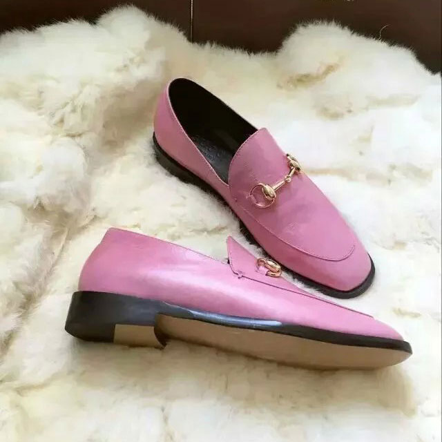 2016 gucci women shoes in Calfskin leather