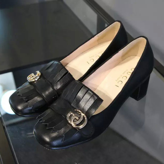 2016 gucci women shoes in Cowhide Leather