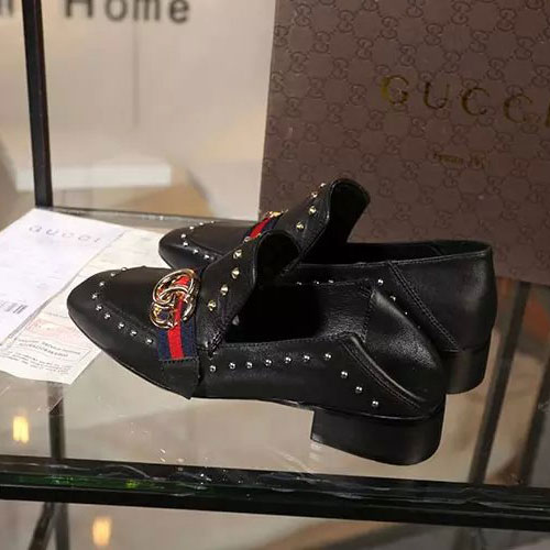 2016 gucci women shoes in Cowhide Leather