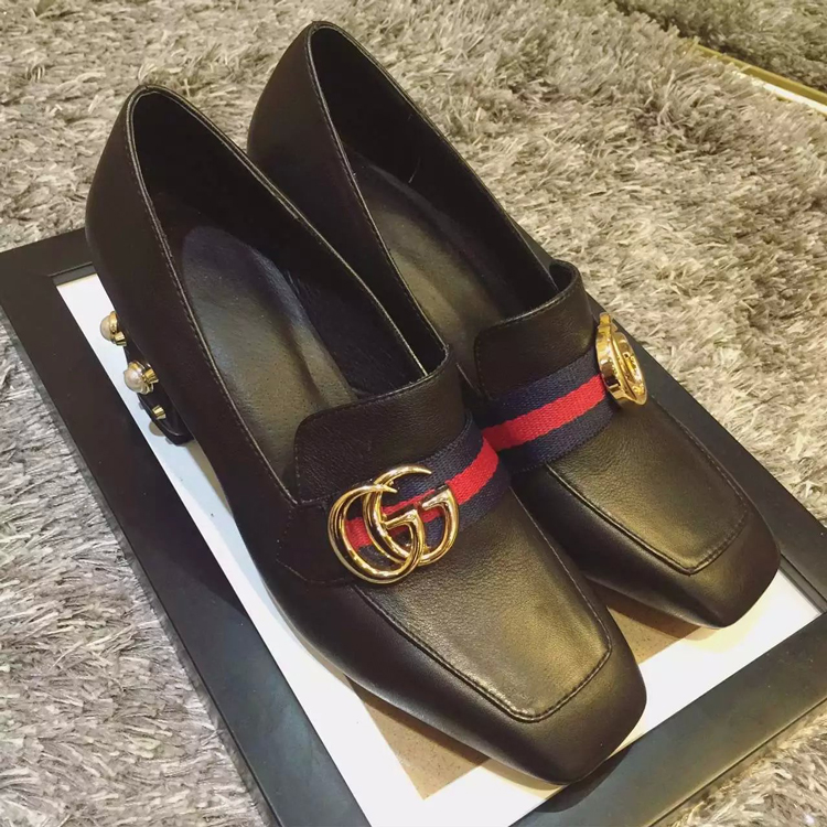 2016 gucci women shoes in Sheepskin leather