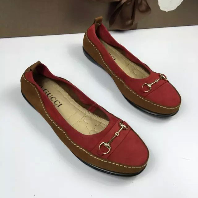 2016 gucci women shoes with Nubuck Leather