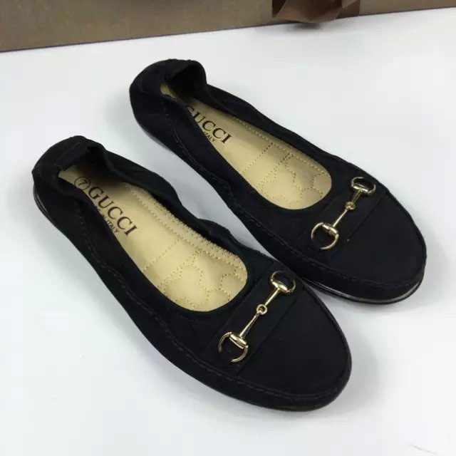 2016 gucci women shoes with Nubuck Leather