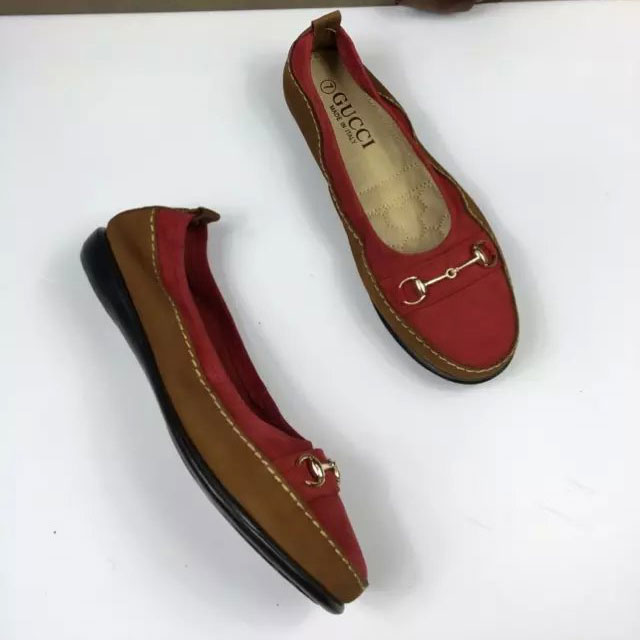 2016 gucci women shoes with Nubuck Leather