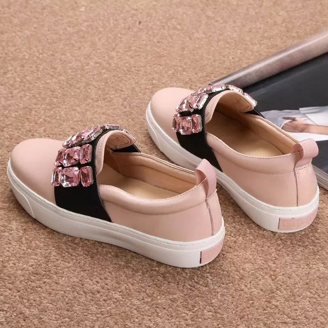 2016 gucci women shoes with Rhinestone