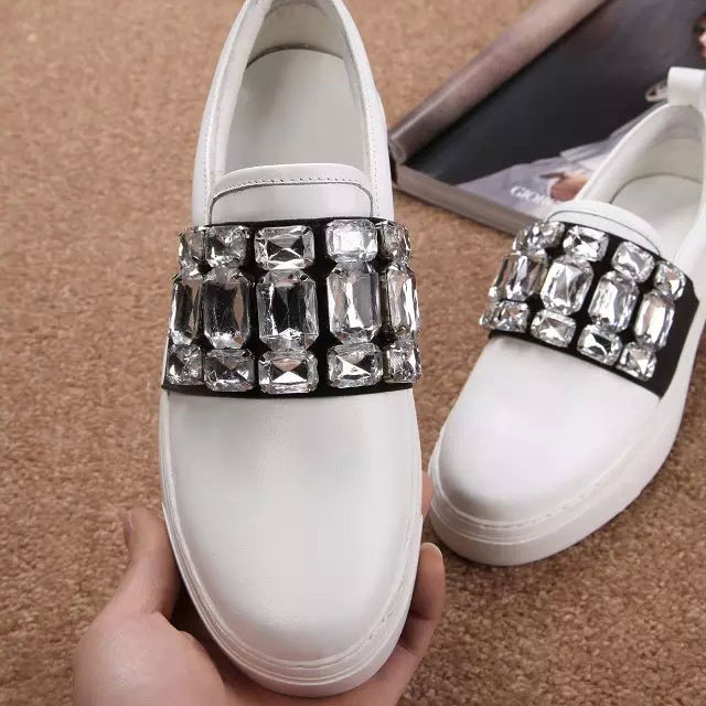 2016 gucci women shoes with Rhinestone