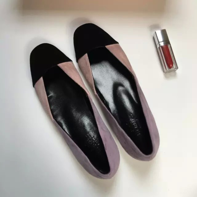 2016 hermes new arrivals women Flats shoes in Velvet