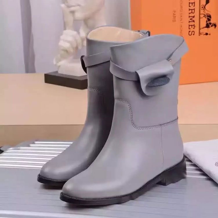 2016 hermes women Boots in Calfskin leather