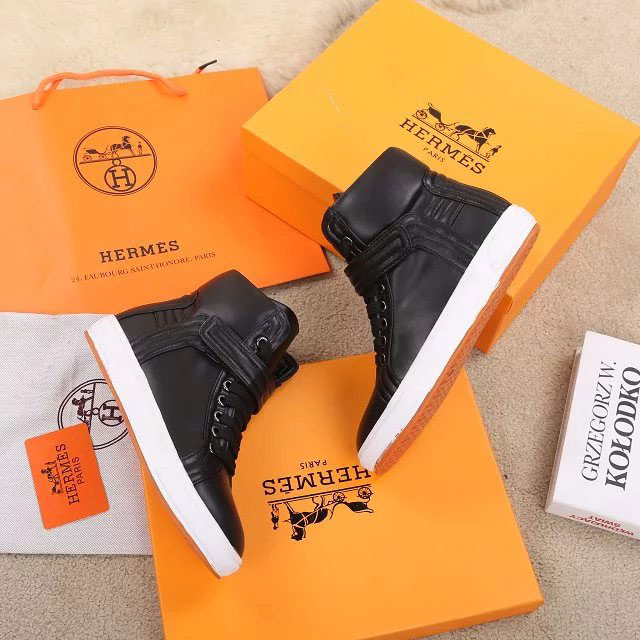 2016 hermes women Sneakers shoes in Calfskin leather