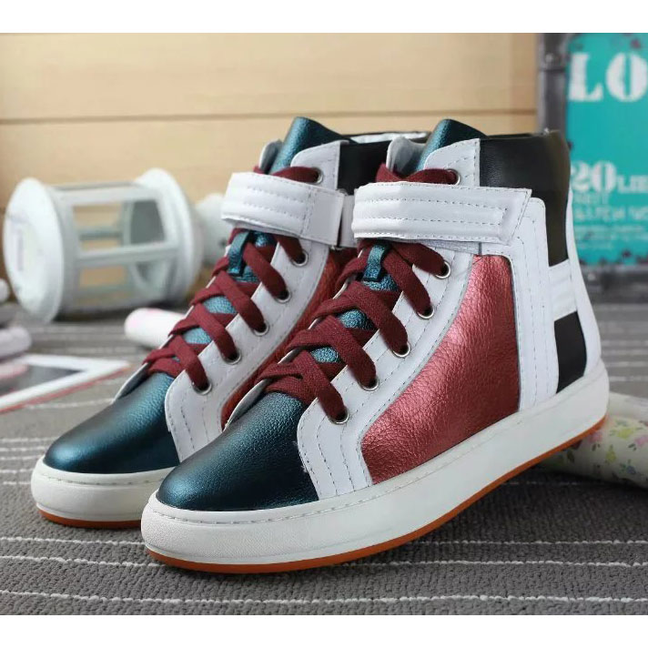 2016 hermes women Sneakers shoes in Calfskin leather