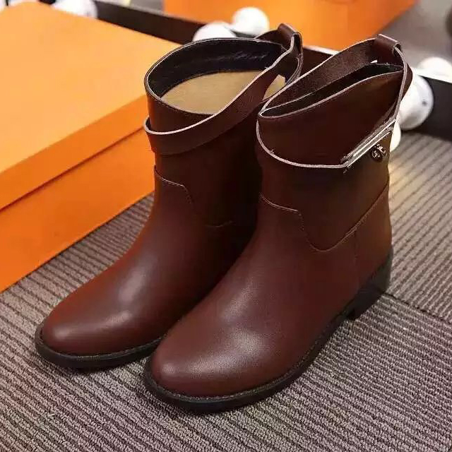 2016 hermes women new arrivals Classic calfskin leather Boots