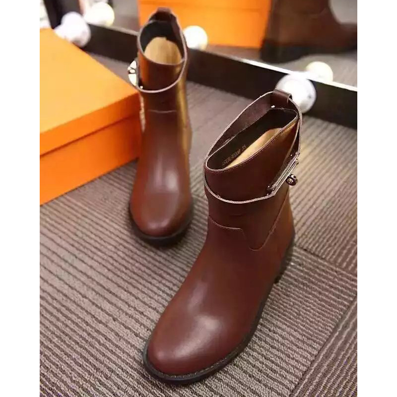 2016 hermes women new arrivals Classic calfskin leather Boots