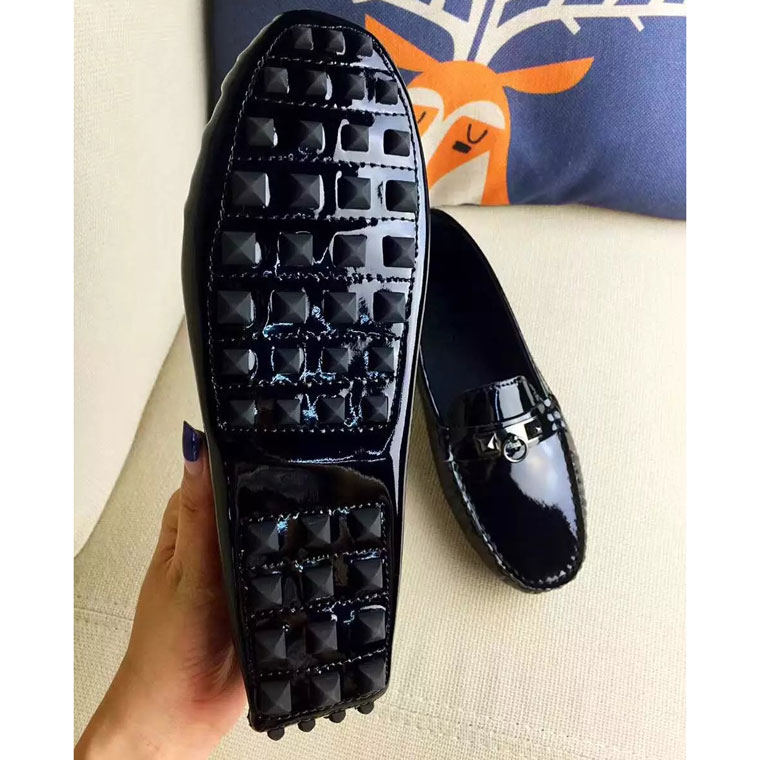 2016 hermes women shoes in Patent leather