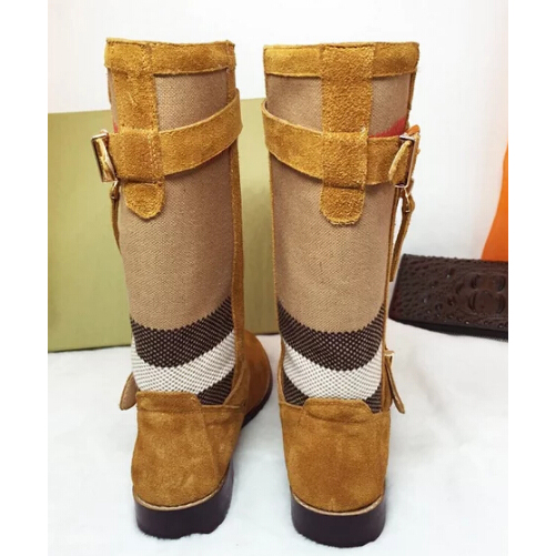 2016 latest Burberry women Nubuck Leather Boots