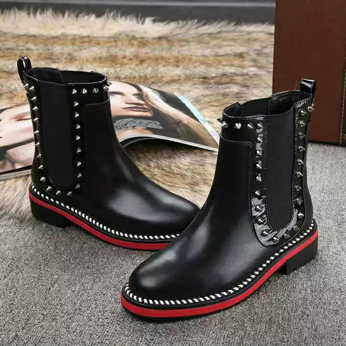 2016 latest Christian Louboutin Boots with rivet