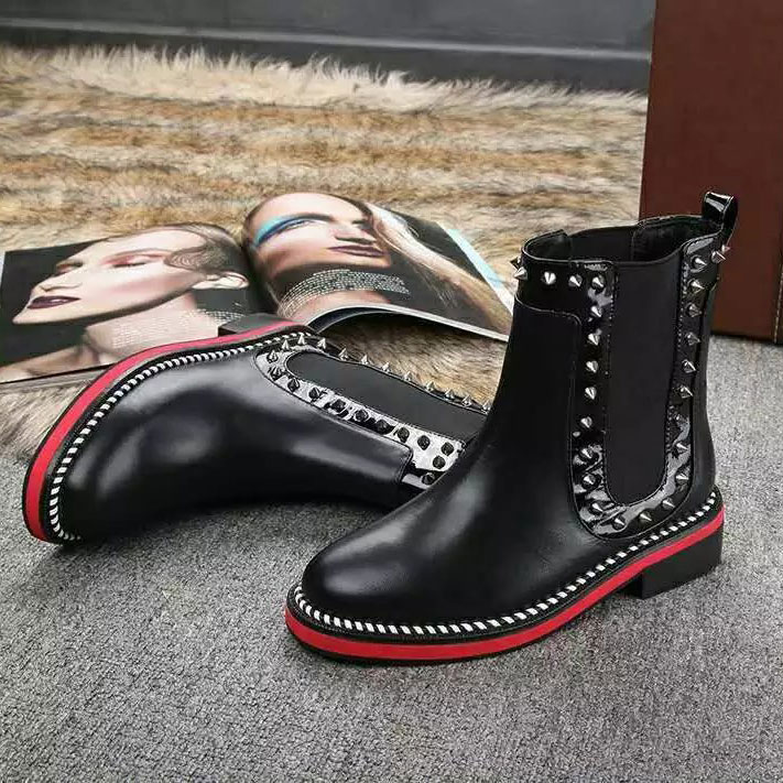 2016 latest Christian Louboutin Boots with rivet