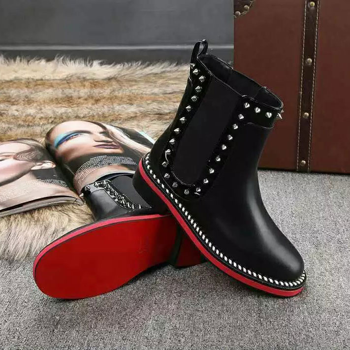 2016 latest Christian Louboutin Boots with rivet