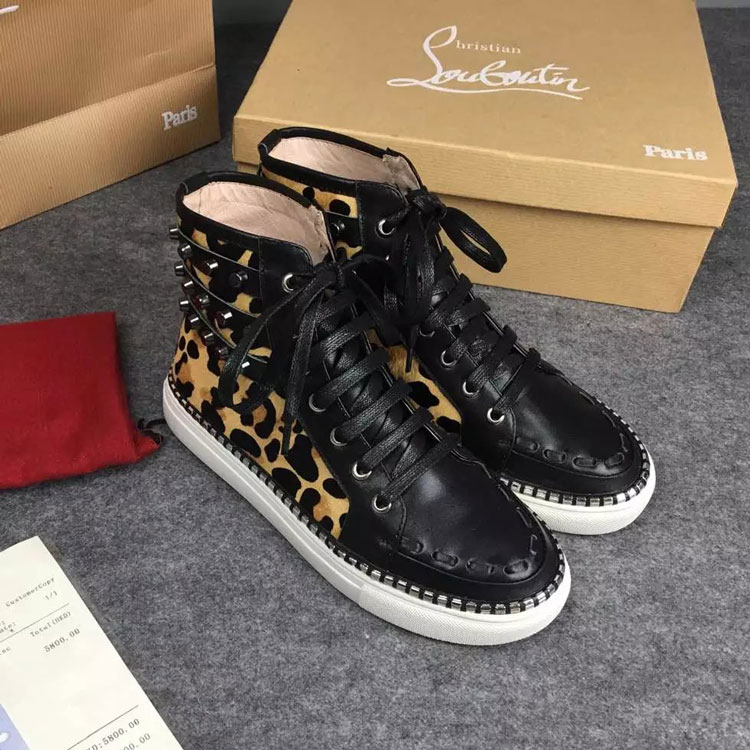 2016 latest Christian Louboutin Sneakers shoes with rivet