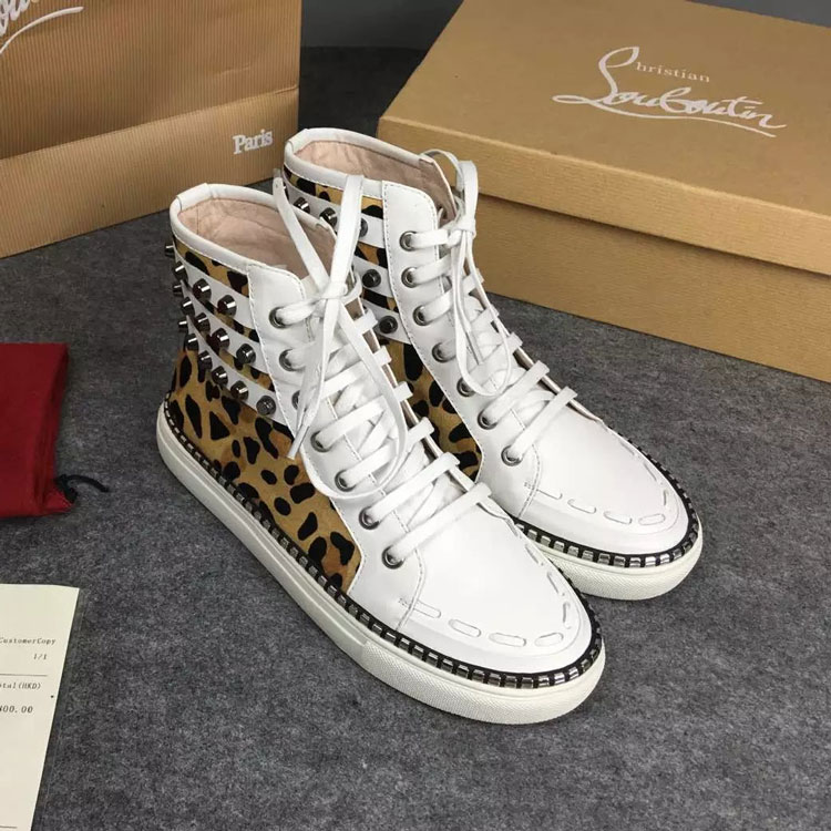 2016 latest Christian Louboutin Sneakers shoes with rivet