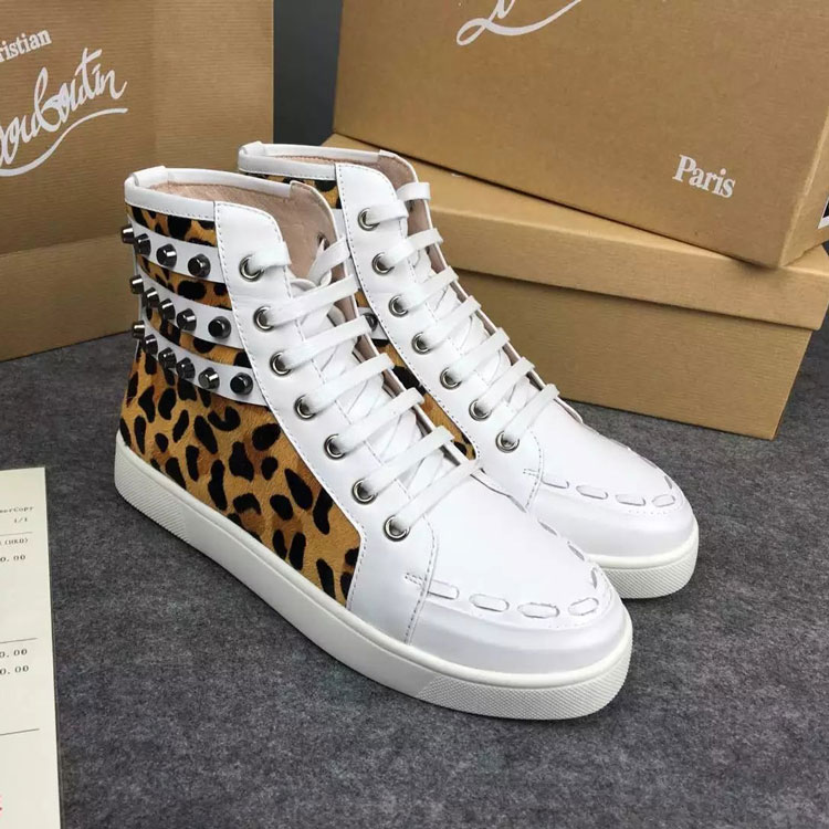 2016 latest Christian Louboutin Sneakers shoes with rivet