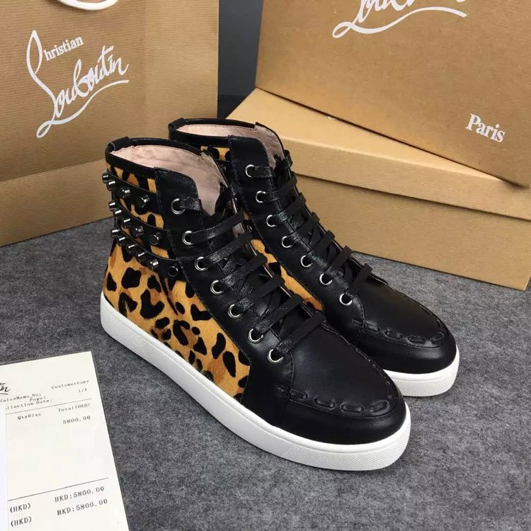 2016 latest Christian Louboutin Sneakers shoes with rivet