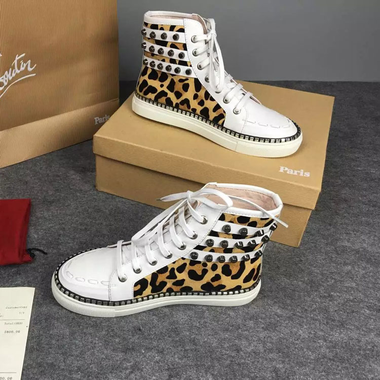 2016 latest Christian Louboutin Sneakers shoes with rivet