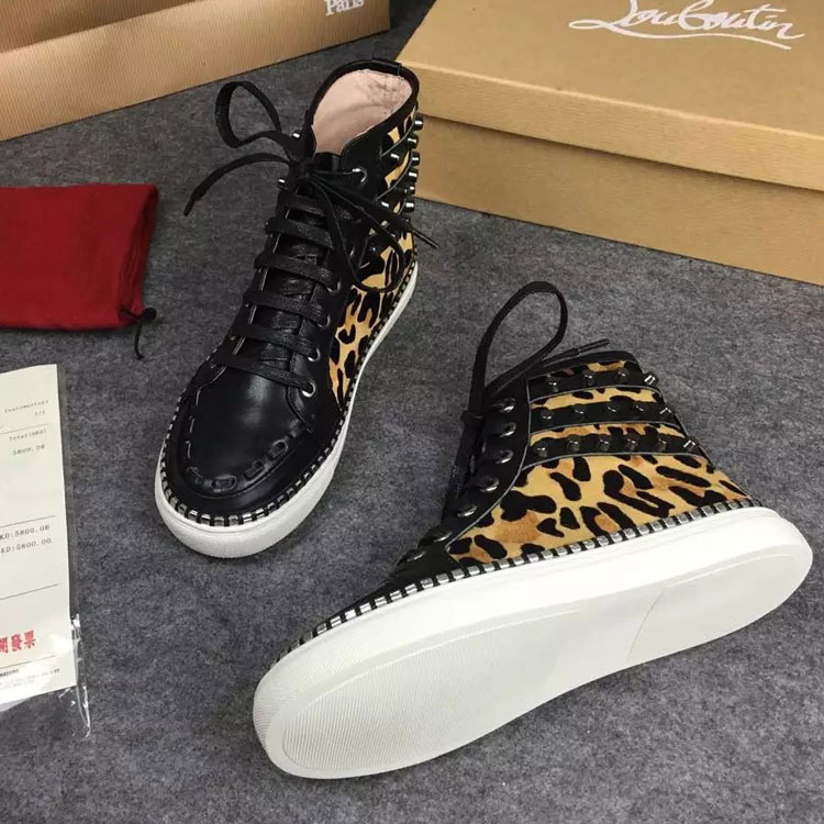 2016 latest Christian Louboutin Sneakers shoes with rivet