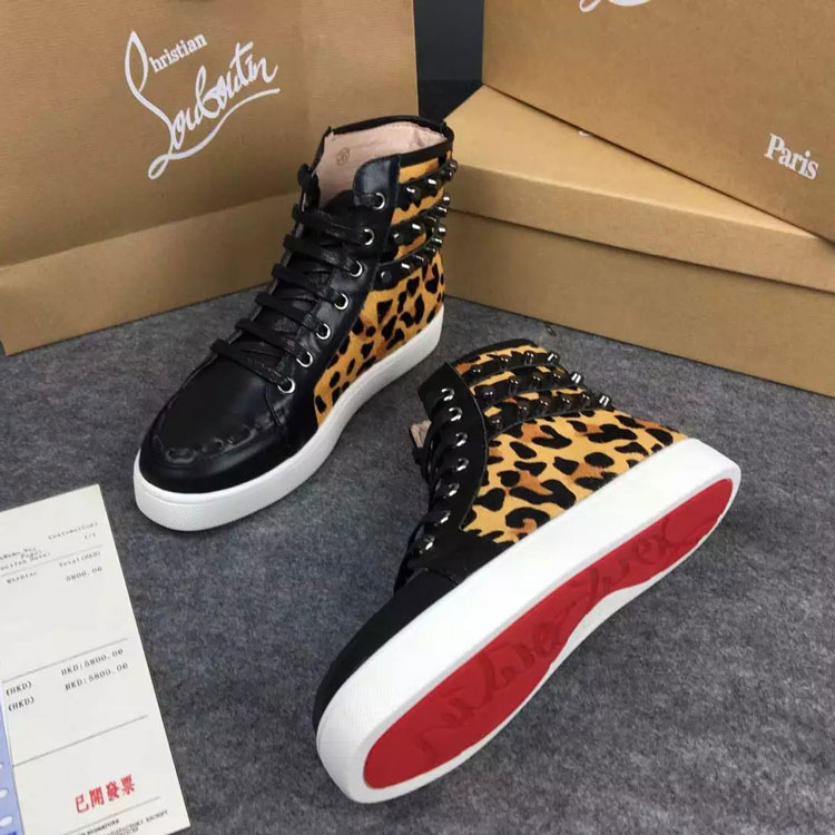 2016 latest Christian Louboutin Sneakers shoes with rivet