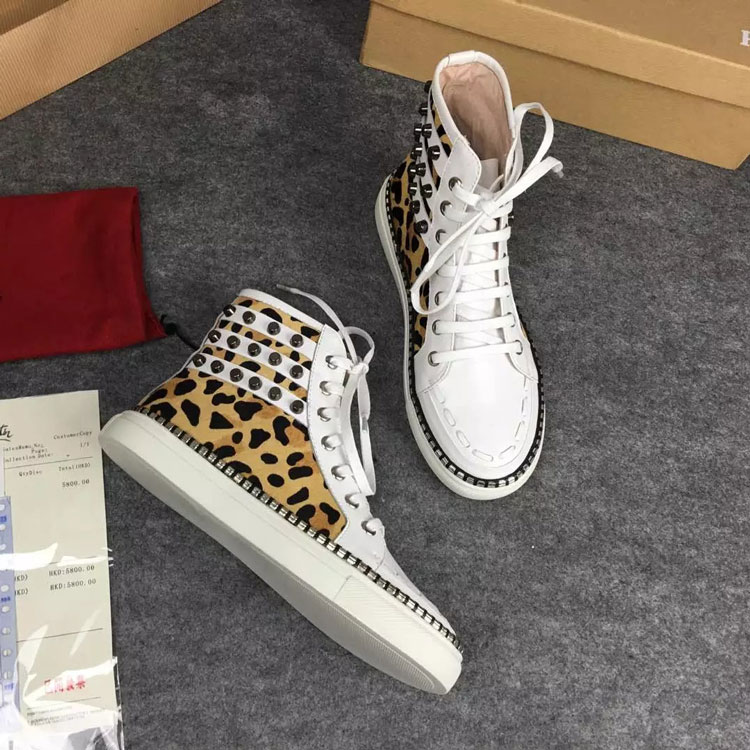 2016 latest Christian Louboutin Sneakers shoes with rivet