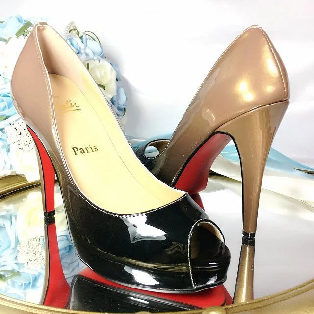 2016 latest Christian Louboutin high-heeled shoes in Patent leather Heel Height 13cm