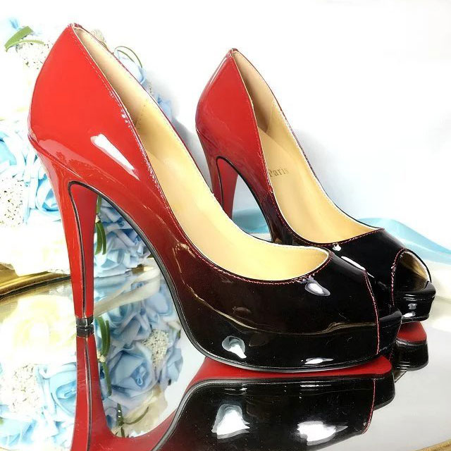 2016 latest Christian Louboutin high-heeled shoes in Patent leather Heel Height 13cm