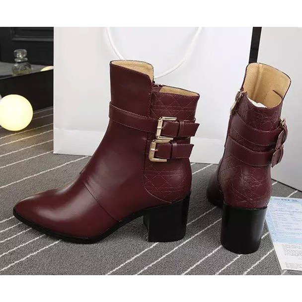 2016 new arrivals Dior Calfskin leather casual boots