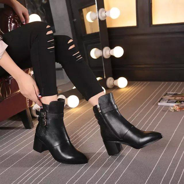 2016 new arrivals Dior Calfskin leather casual boots