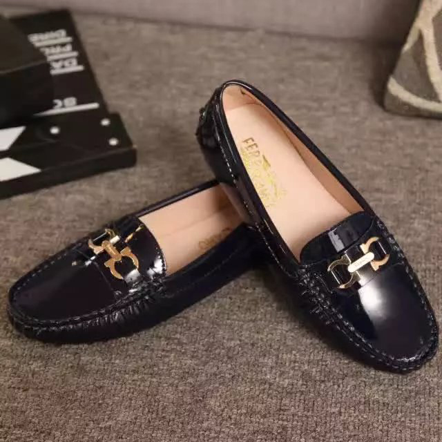 2016 new arrivals Ferragamo Casual shoes in Patent leather