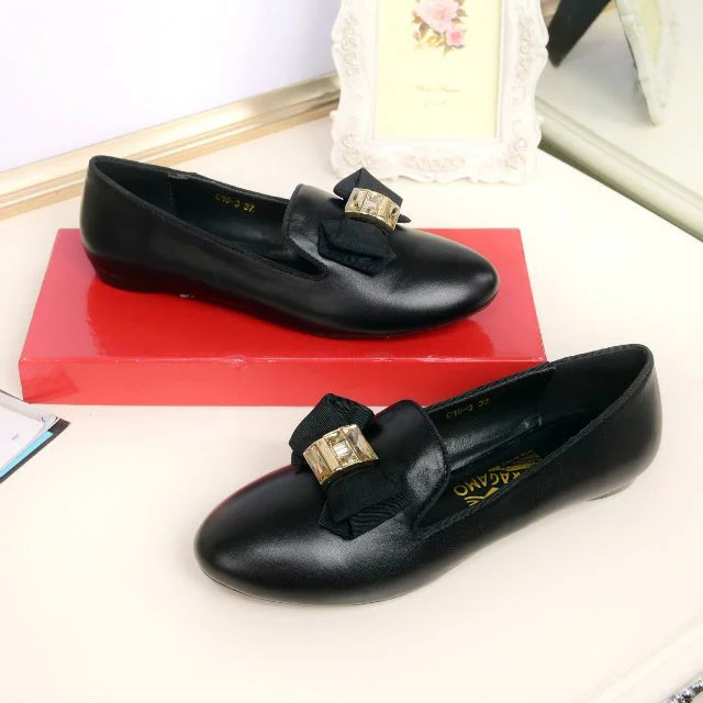 2016 new arrivals Ferragamo shoes in Calfskin leather