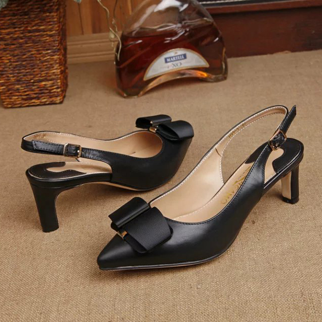 2016 new arrivals Ferragamo shoes in Calfskin leather Heel Height 5.5cm