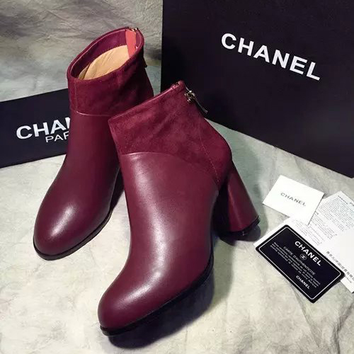 2016 new arrivals chanel Calfskin leather Casual boots