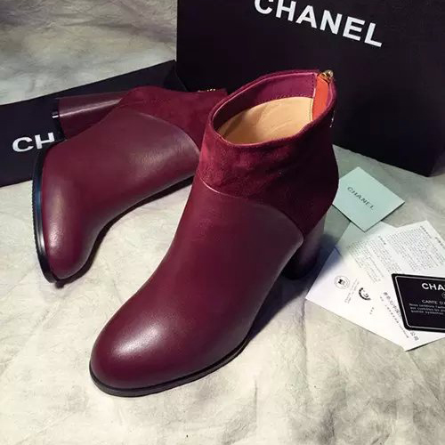 2016 new arrivals chanel Calfskin leather Casual boots