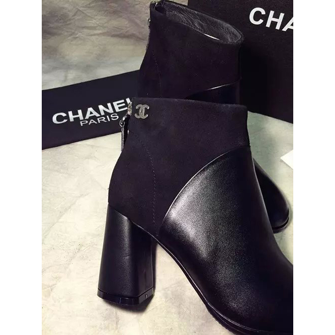 2016 new arrivals chanel Calfskin leather Casual boots