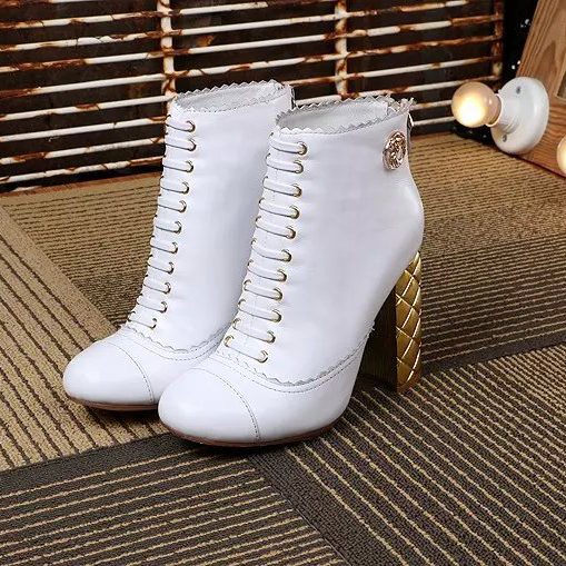 2016 new arrivals chanel short boots with Heel height 10cm