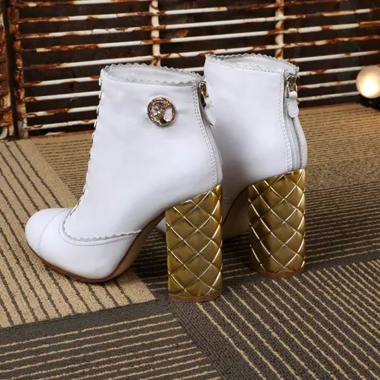 2016 new arrivals chanel short boots with Heel height 10cm