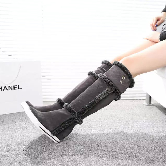 2016 new arrivals chanel velvet Boots